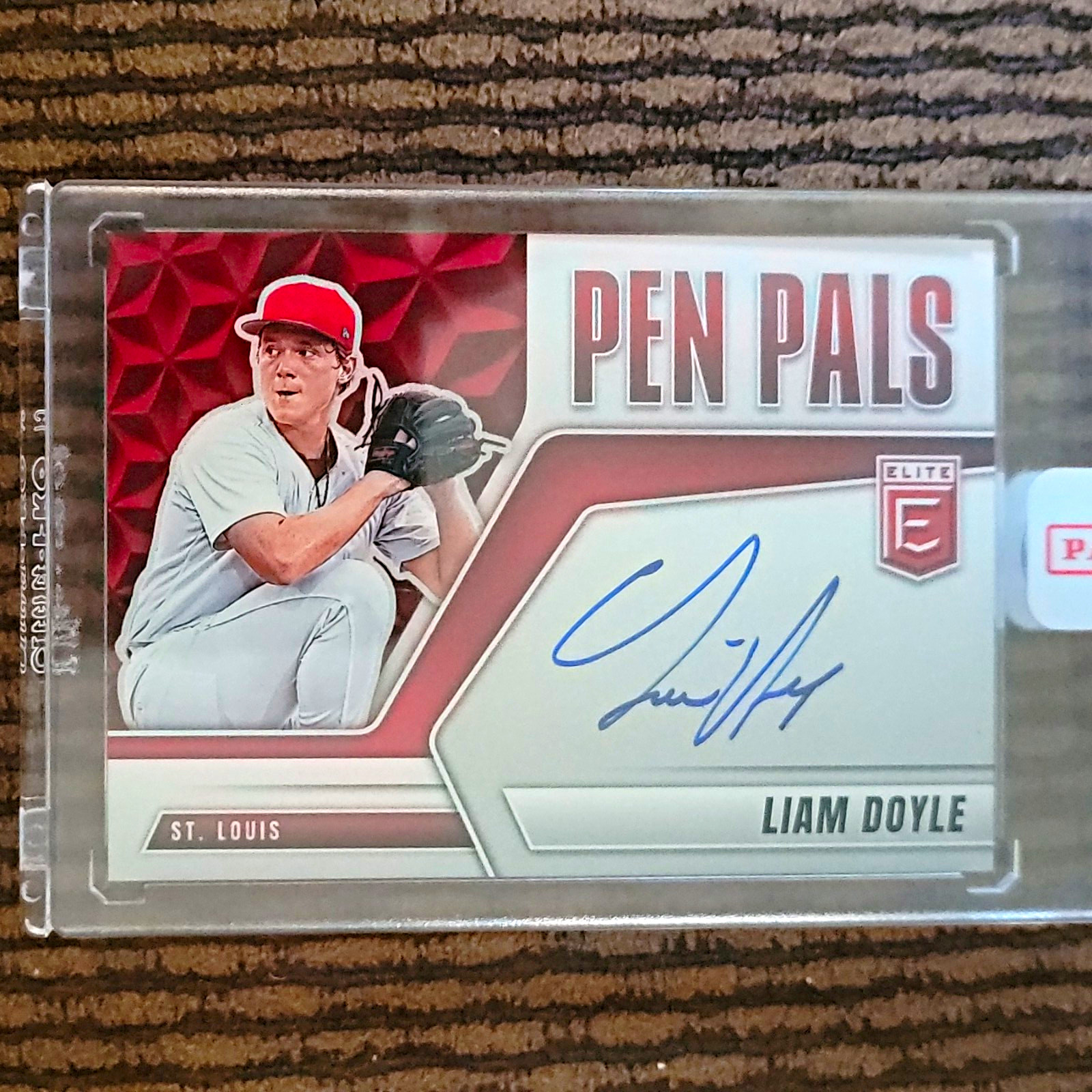 Topps 2025 Bowman Draft Liam Doyle Chrome Prospect Autographs RC Auto SGC