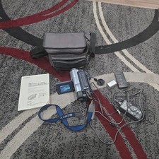 Sony DCR-TRV140 Digital8 Hi8 8mm Handycam Camcorder w/ OEM Charger - TESTED