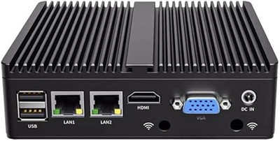Firewall Industrial Fanless Mini PC Celeron N2840