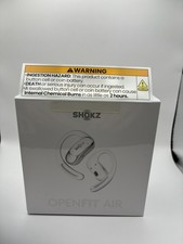 Shokz OpenFit Air Open-Ear True Wireless Earbuds Mic Stone x Factory Sealed