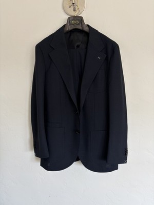 NWT Spier & Mackay MTO Unstructured Navy Suit VBC Drapers 4 ply Neo Cut Size 38R