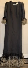 Pomander Place Tuckernuck Black Lillith Dress - Size Large