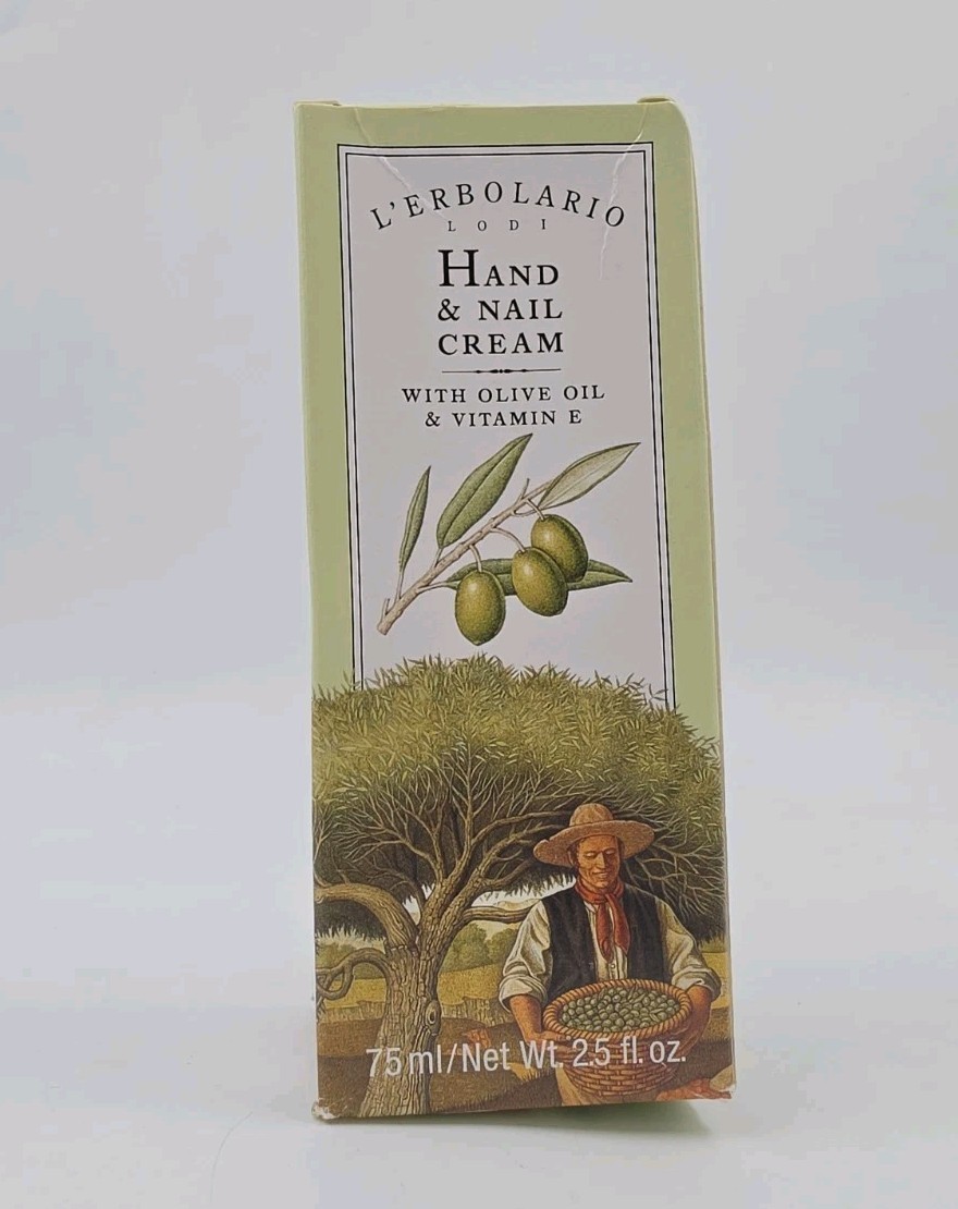 L'Erbolario Hand Cream & Nail Olive Oil 75Ml Super Nourishing
