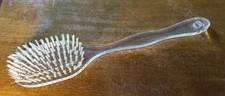 Vintage Dupont Clear Lucite Nylon Bristle Shower Brush 14 Inches Vintage Dupont Clear Lucite Nylon Bristle Shower Brush 14 Inches