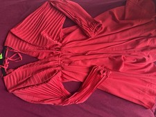 Boohoo Women Red Dress Size 18 Very Good Condition Bundle For More Offers