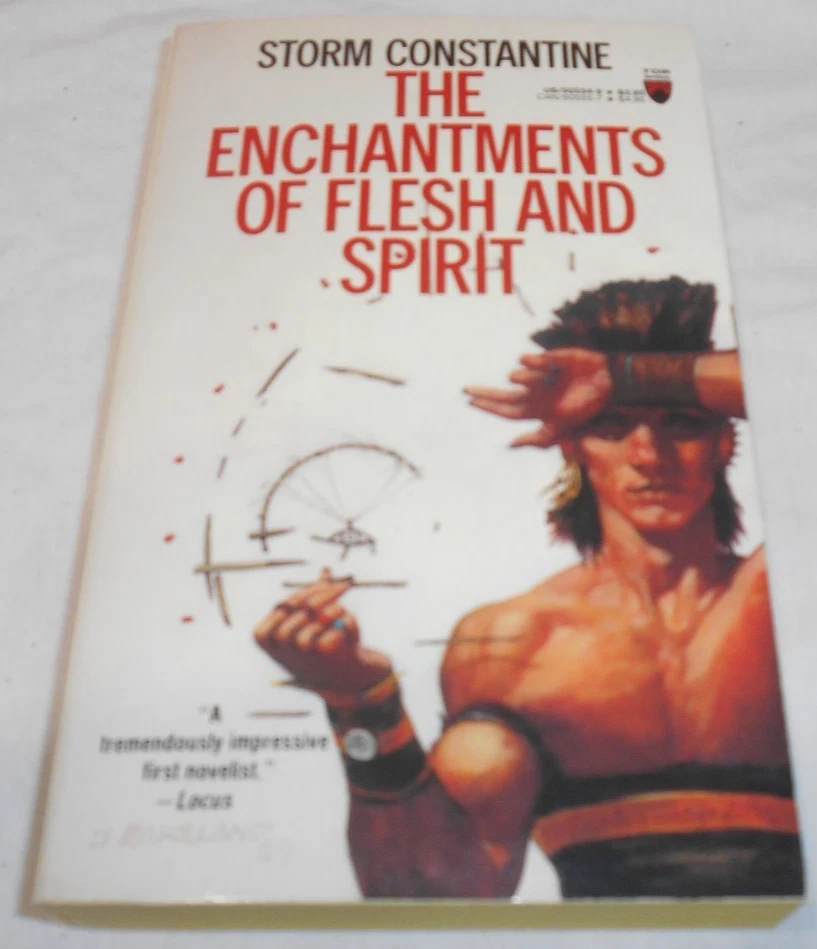 First 3 Books of Wraeththu by Storm Constantine  1990/1991 First Tor Printing Foto 3 de 4