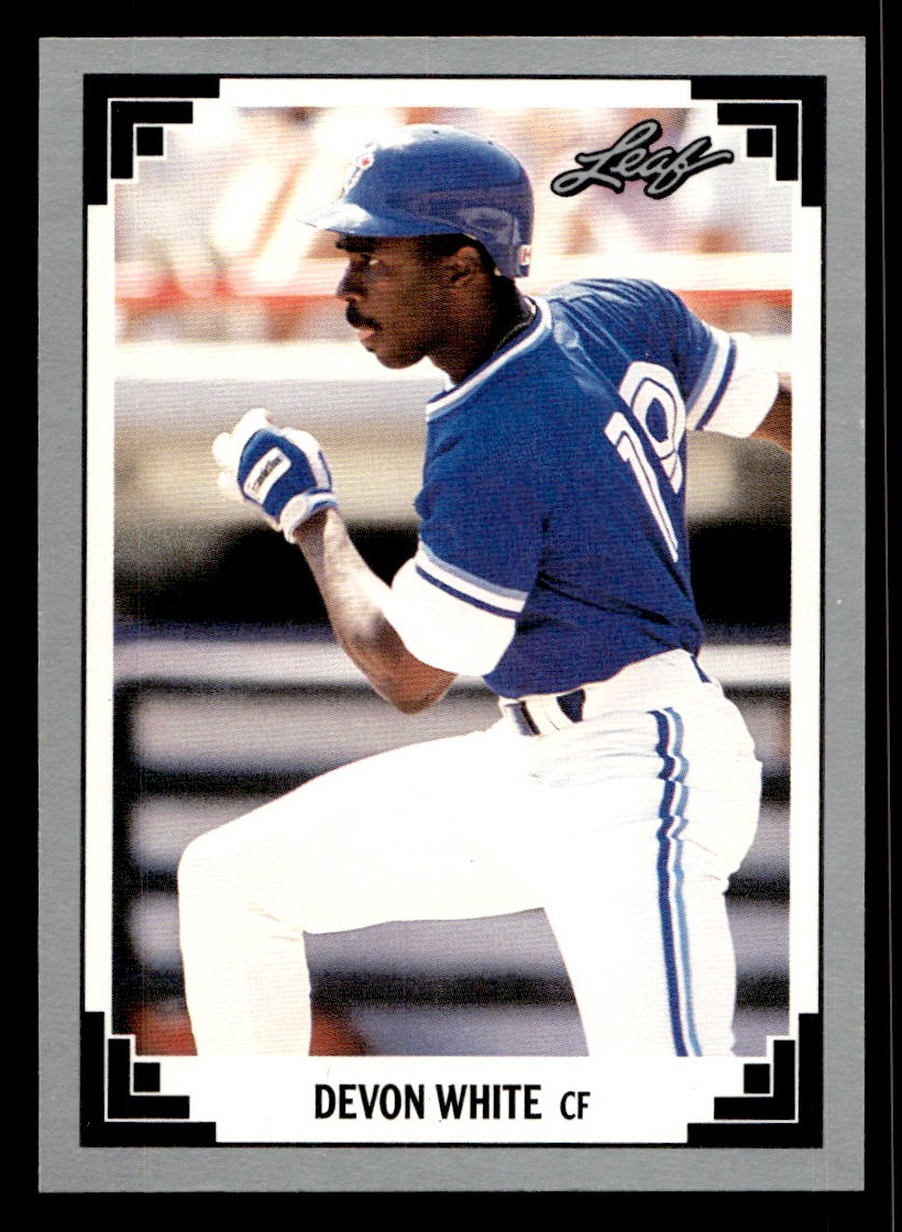 1991 Leaf - Devon White #394 Baseball Sports Card Raw Trading Card