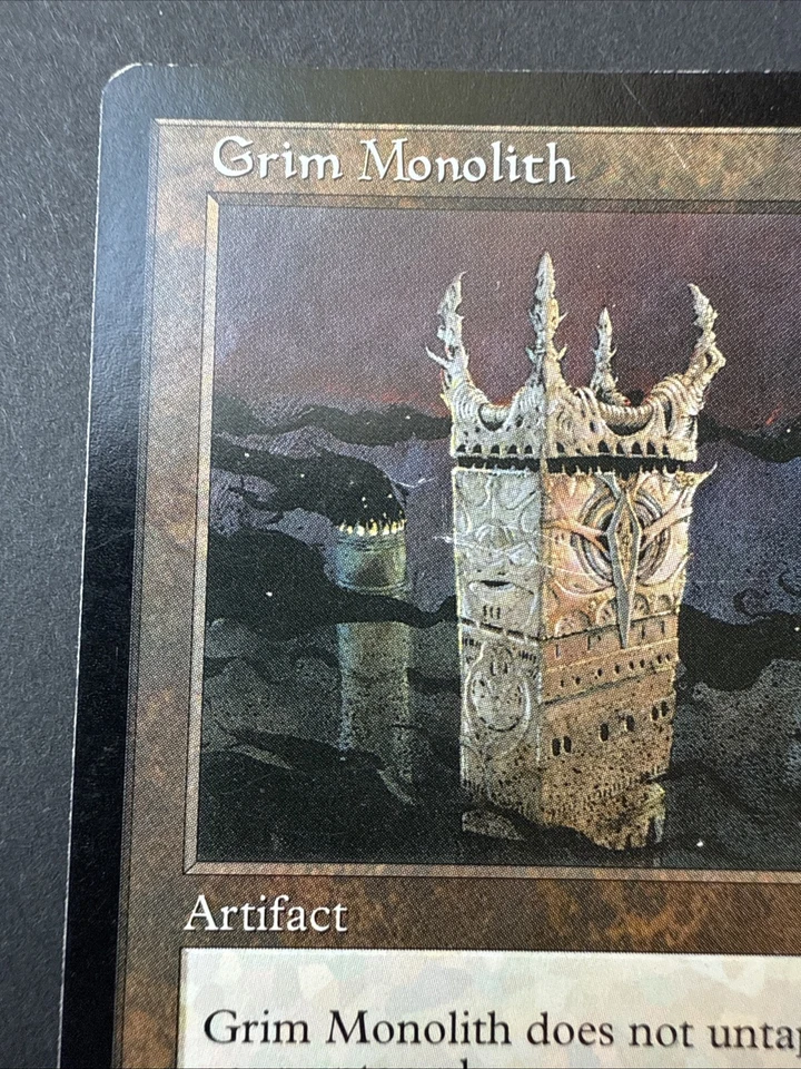 Grim Monolith 126/143 Urza's Legacy VINTAGE Magic the Gathering 1999 - Image 3 of 4