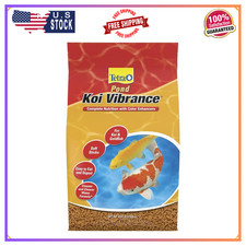 TetraPond Koi Vibrance,Soft Sticks, Easy to Digest Floating Pond Food, 5.18 lbs