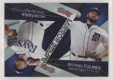 2017 Bowman's Best Mirror Image Jacob Faria Michael Fulmer #MI-5 0n2