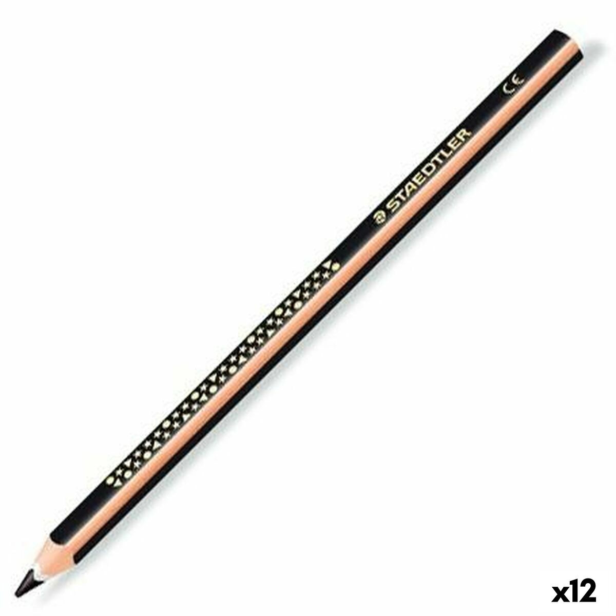 Matite colorate Staedtler Jumbo Noris Nero [12 Unità]