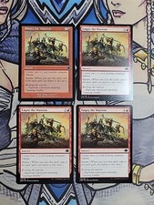 4x Empty the Warrens (1 is Retro) - NM/M Dominaria Remastered DMR MTG Magic