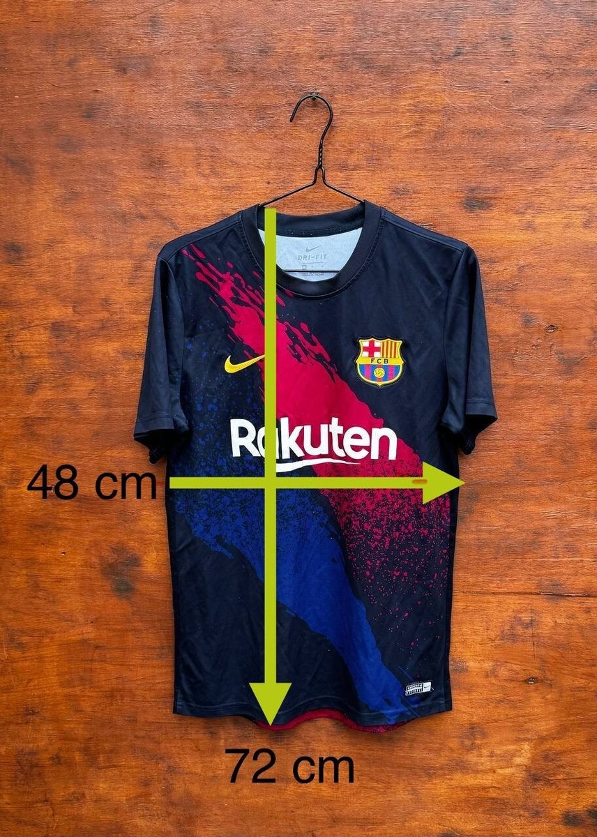 Nike FC Barcelona ストライプシャツ Mサイズ Nike FC Barcelona シャツ Mサイズ - メルカリ