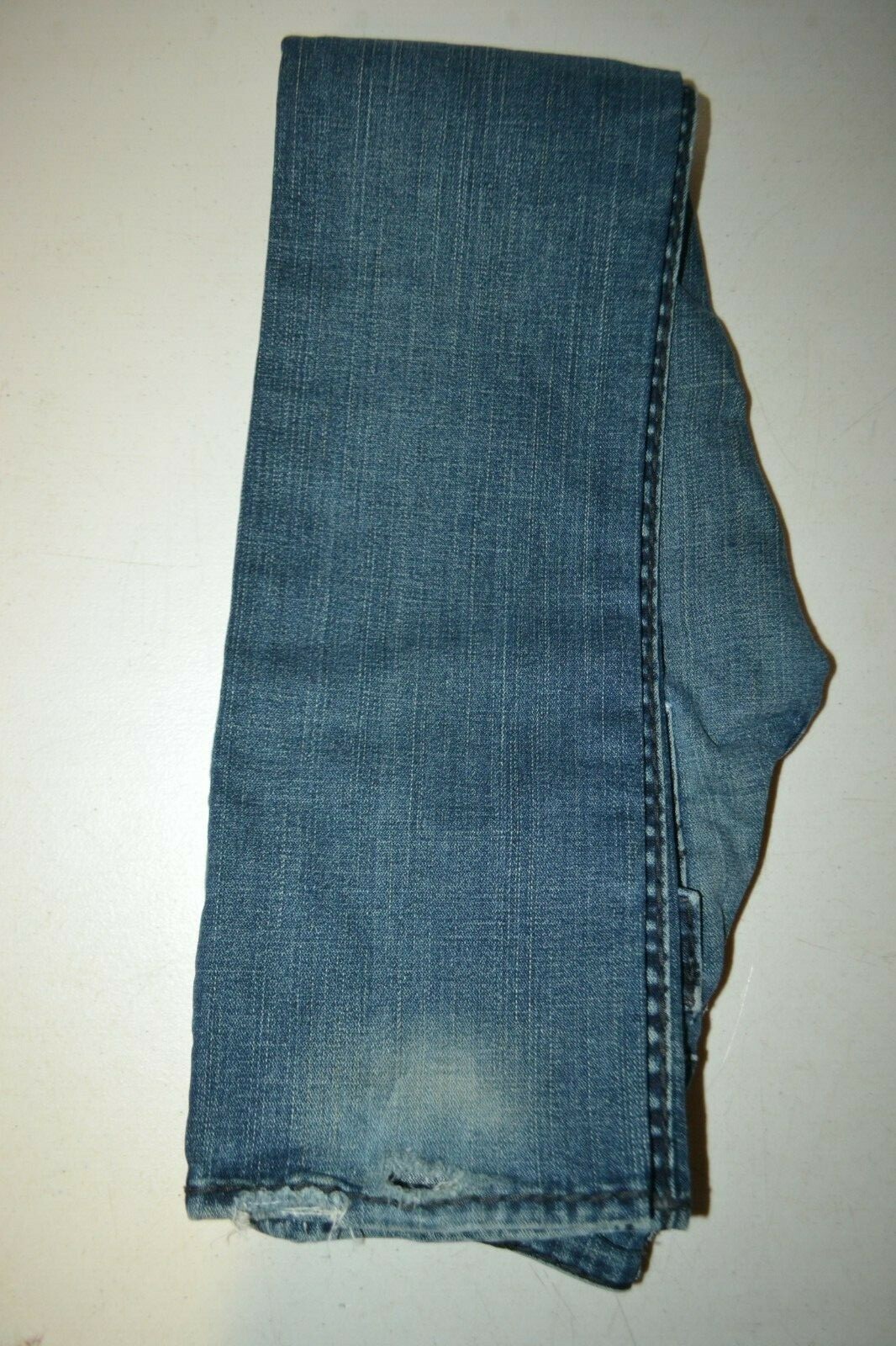 True Religion Women's Billy Super T Black Thick Stitch Blue Denim Jeans Sz 26x33 thumbnail 11
