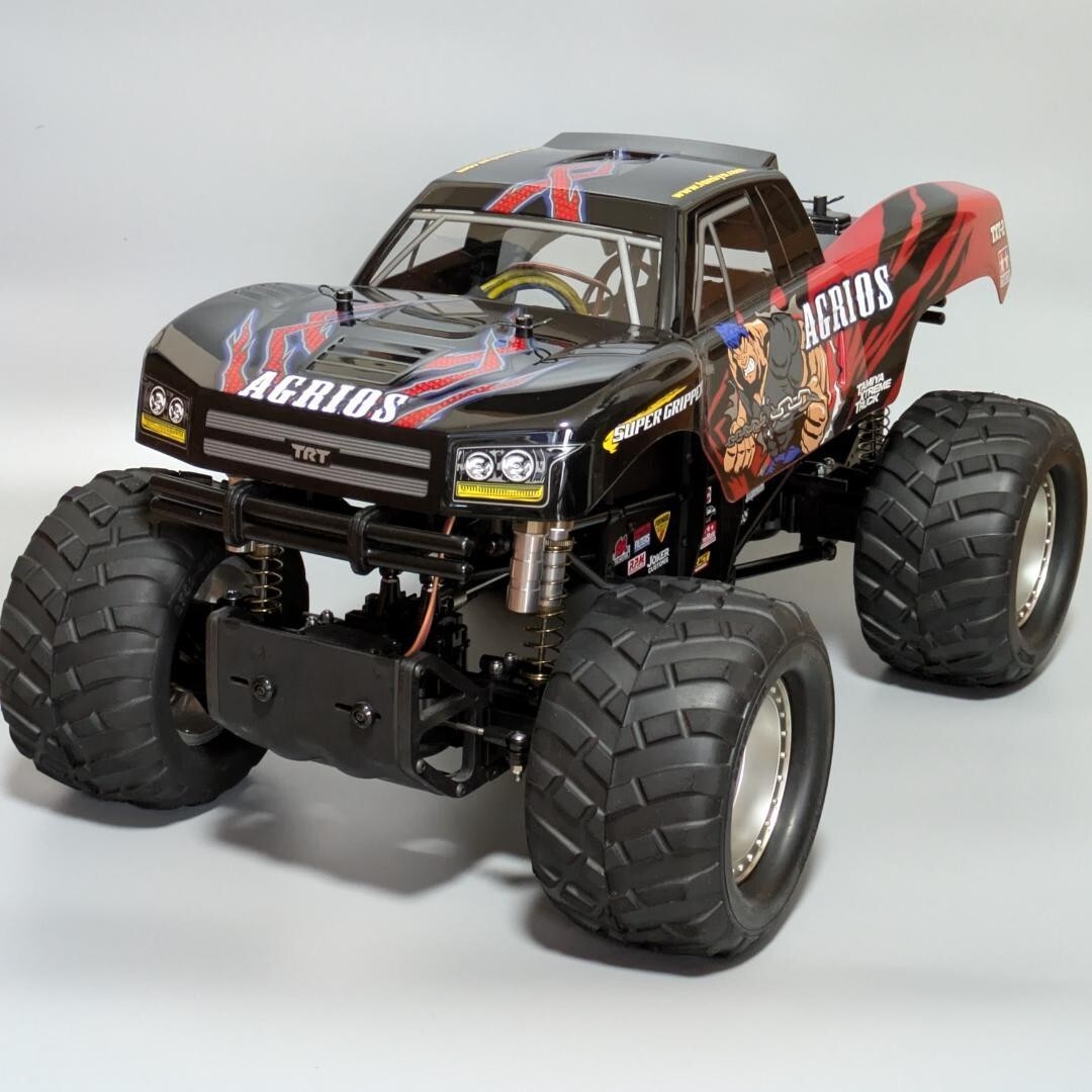 Tamiya TXT-2 Agrios 4WD RC Truck with Upgraded Options