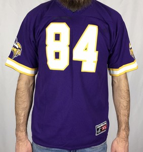 Vintage Randy Moss Minnesota Vikings Jersey Youth Size XL Kids NFL Mens S Small | eBay