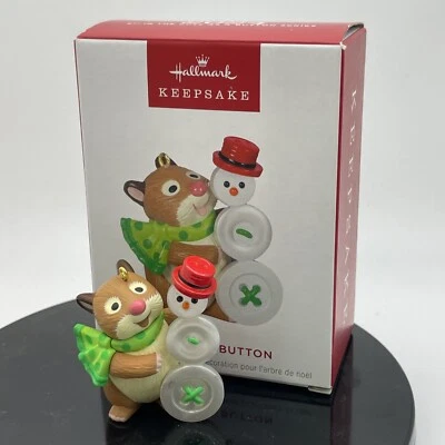 2024 Hallmark Keepsake Ornament Cute as a Button 2nd in Series
