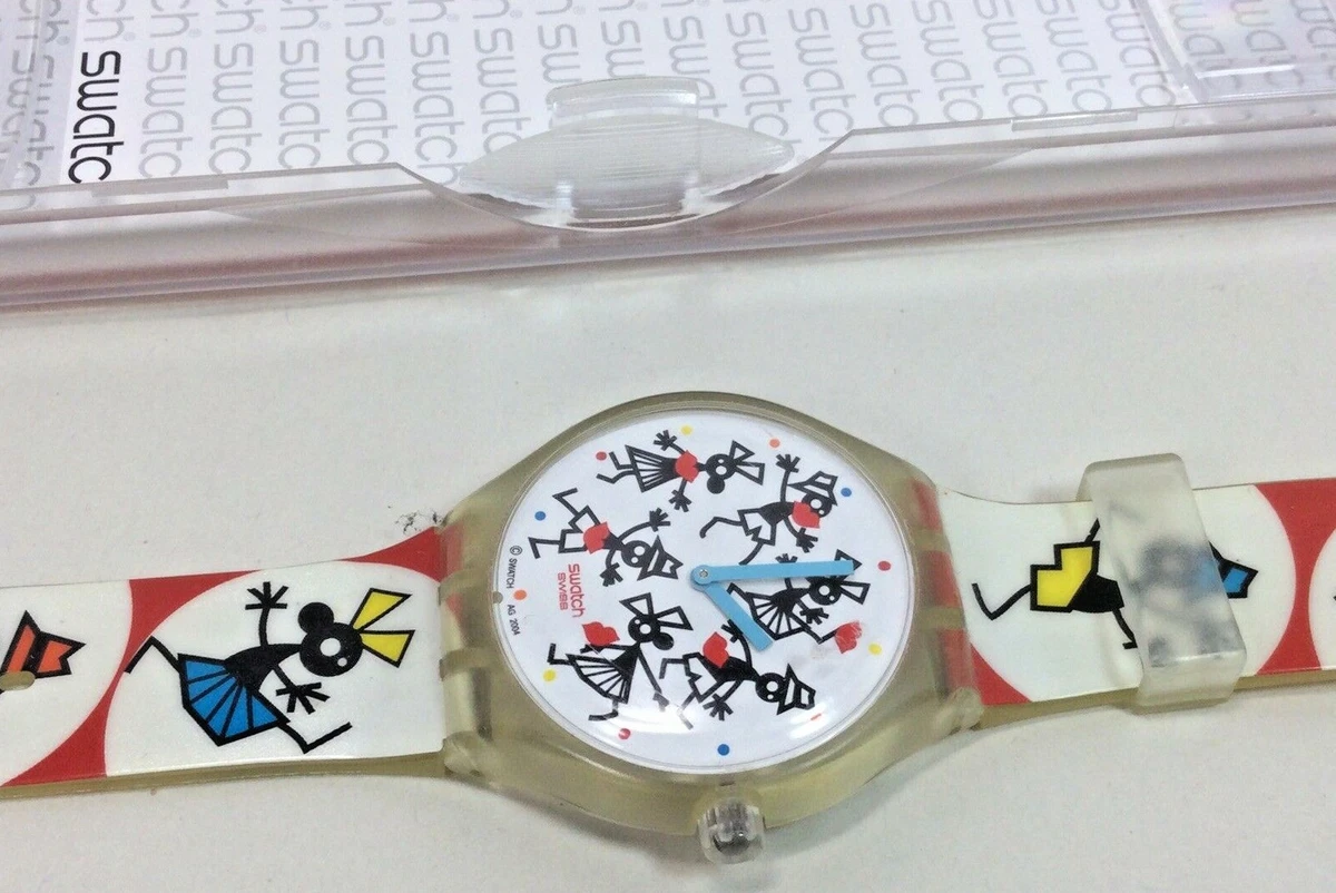 Swatch Watch Touch STGK 104 Game Club Special Time For A Kiss NICE Free  Shipping | eBay