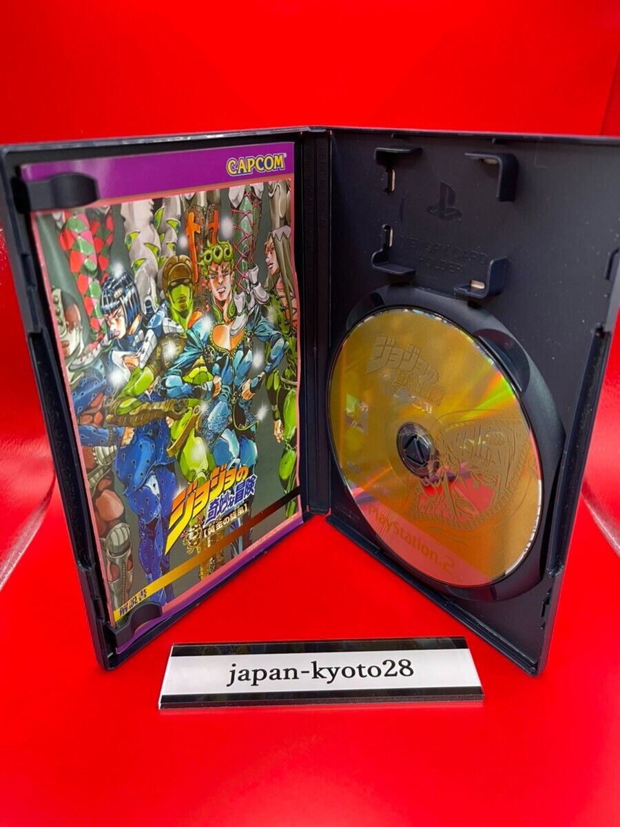 Jojo no Kimyouna Bouken: Ougon no Kaze (Sony PlayStation 2, 2002) for sale  online