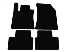 Schwarz Fußmatten, Autoteppiche für Renault Megane Grandtour IV 2016-…, 14xRand