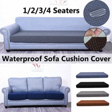 Stretch Plush Thick Sofa Covers 1 2 3 4 Seater Couch Chair Slipcover Protector