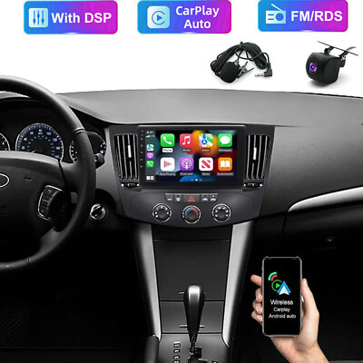 For Hyundai Sonata 2009-2010 9'' Android 13 Carplay Car GPS Wifi Stereo Radio