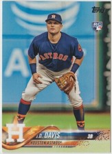 2018 Topps #341 J.D. Davis RC 