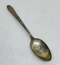 Vintage 1847 Rogers Bros ADORATION Silverplate Sugar Spoon  6" Floral Handle 29