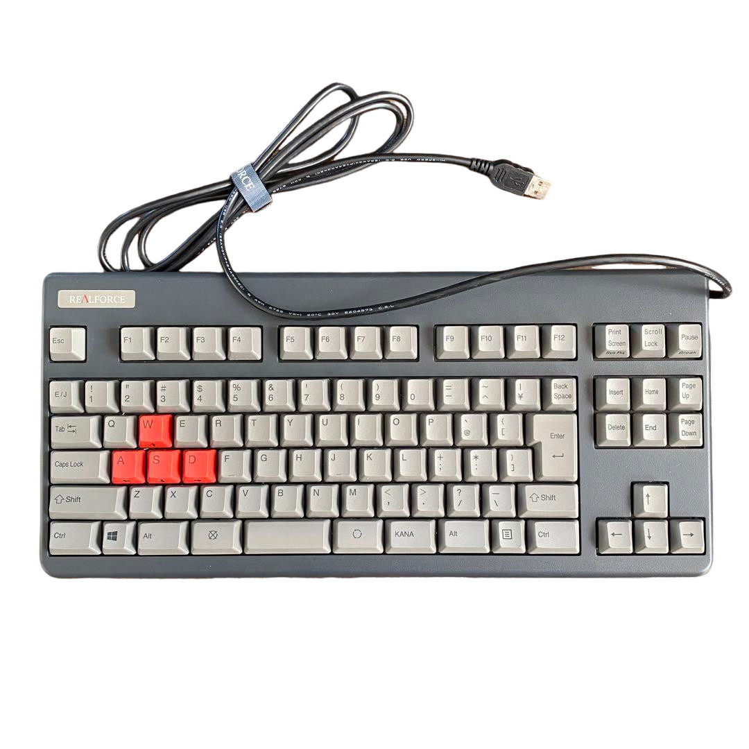 東プレ REALFORCE 91UG-S 日本語キーボード 静音 30g ファッ