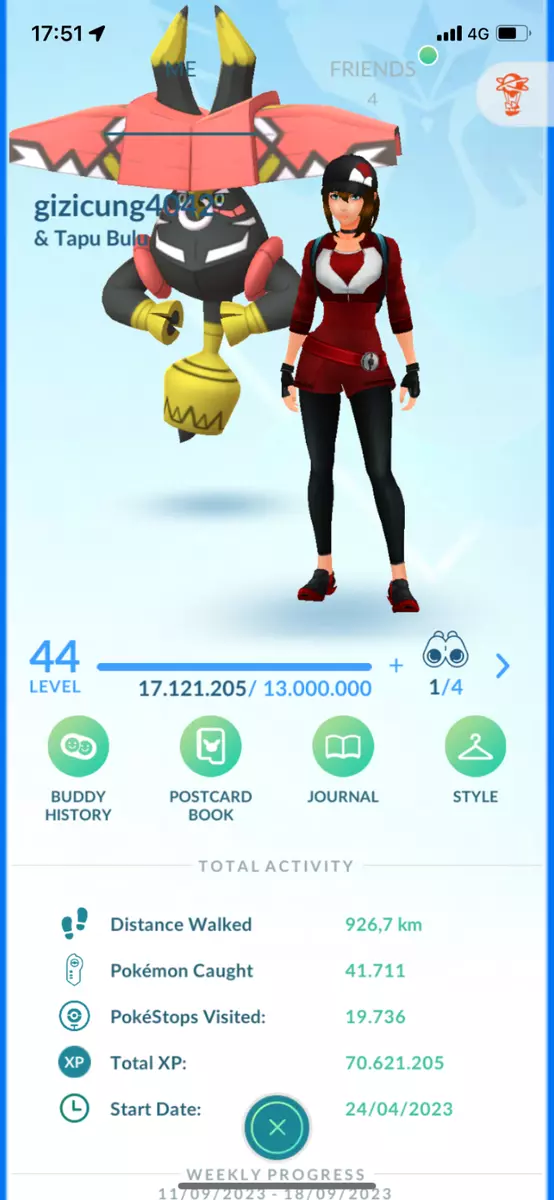 Legendary Groudon Service - Pokemon GO Account Service