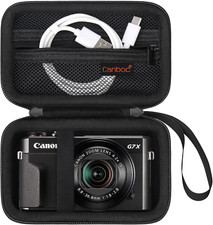Camera Case for Canon Powershot G7 X Mark II/ G7X Mark III Digital 4K Vlogging C