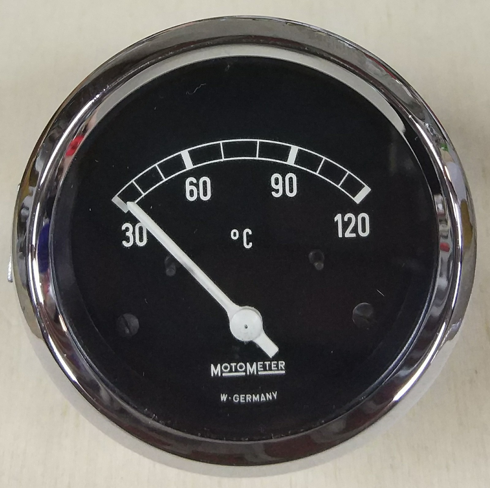 MOTOMETER 52mm TEMPERATURE GAUGE ZD 52.136 6V 36E eBay