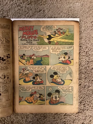 Dell Golden Age Lot Mickey Mouse 10 cent Comics Chat.ton Horror & More L@@k! - Bild 4 von 8