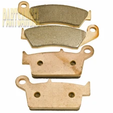 F+R Sintered Brake Pads For Honda CR125R CR250R CR500R 1987 88 89 90 91 1992