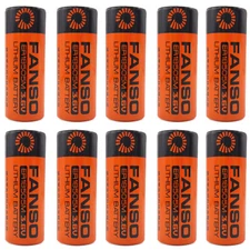 10pcs NEW ER18505M 3.6V 3500mAh Smart IC card meter flowmeter PLC battery