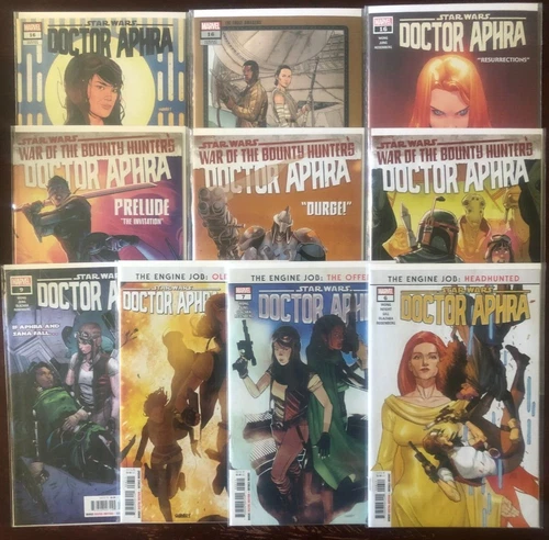10X Marvel STAR WARS DOCTOR APHRA LOT w VARIANTS! 1st APPS! 6 7 8 9 10 11 12 16