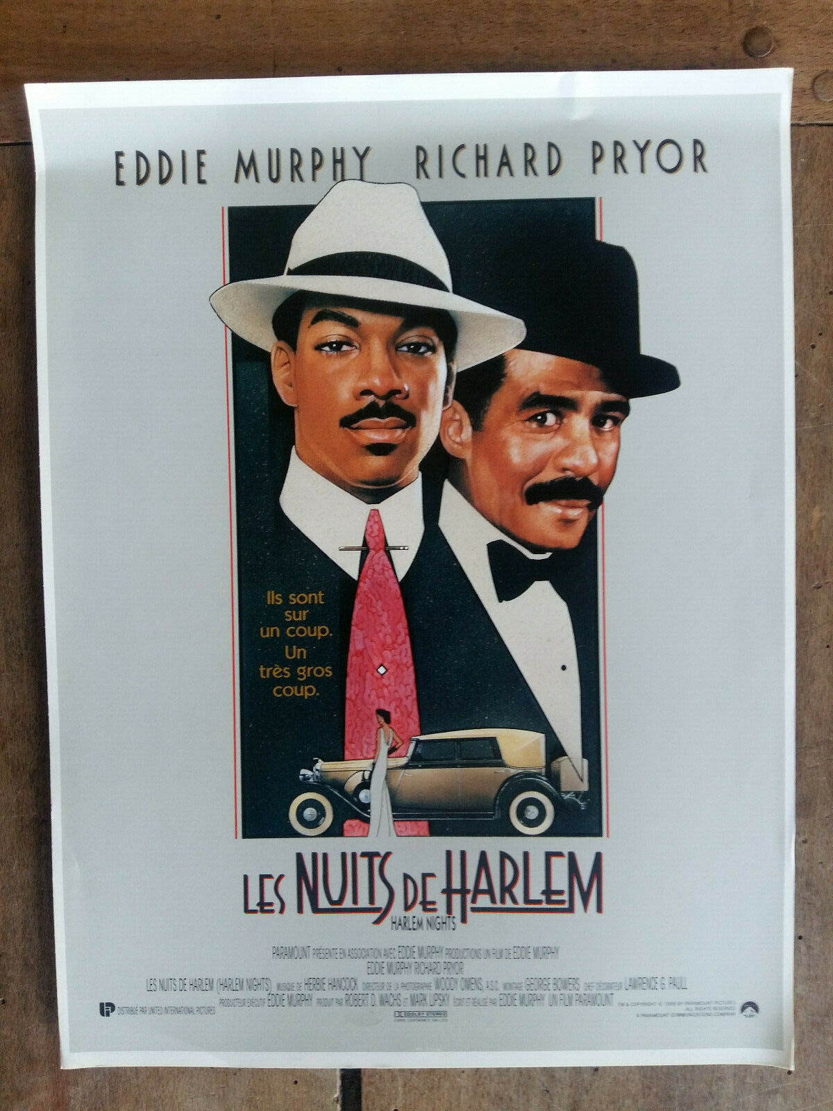 Plaqueta Las Noches De Harlem Eddie MURPHY Richard PRYOR