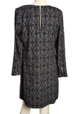 dark grey business dress Sleeveless business dress with a belt - Dark grey