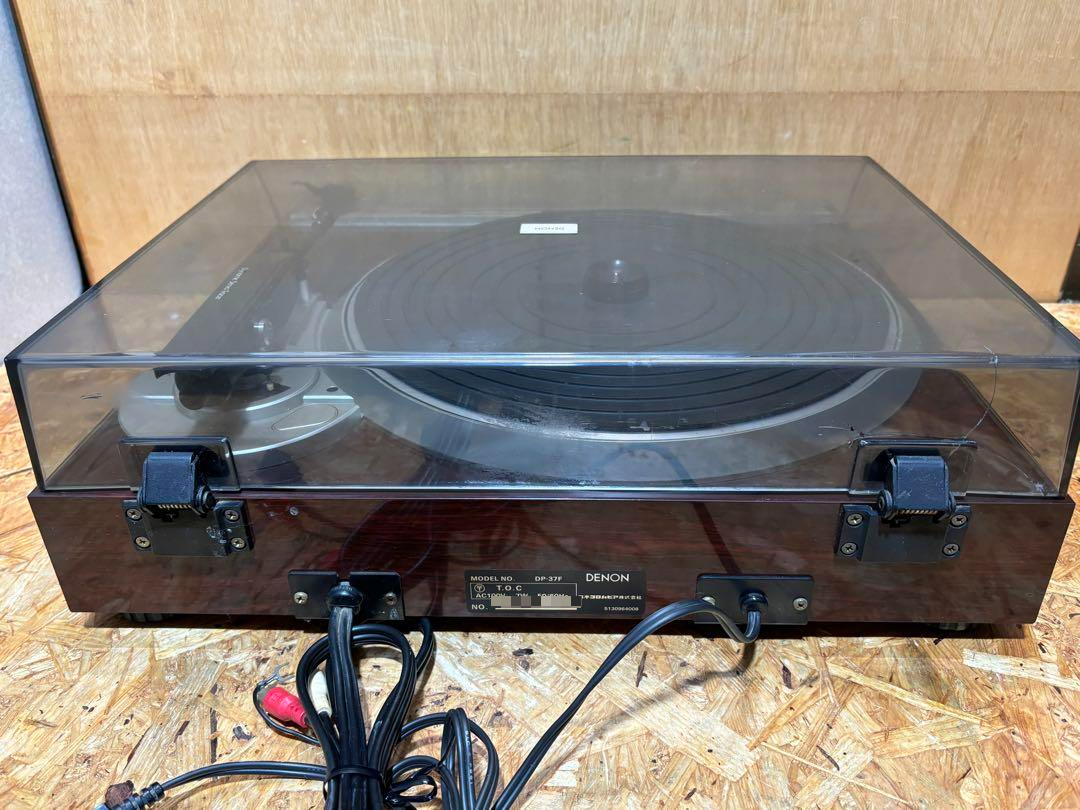 DENON DP-37F Turntable Record Player Good GP | eBay