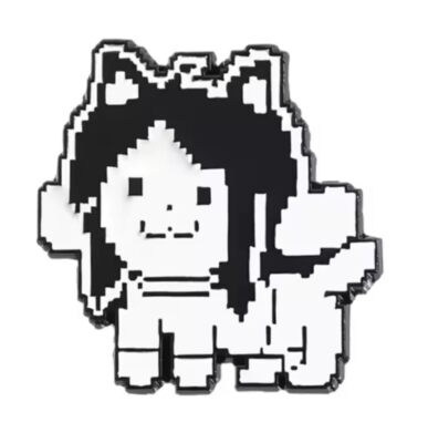 Temmie Tem Shop Waterfall Village Undertale Sans Papyrus Indie Video Game Pin