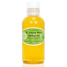 100% PURE ORGANIC ST.JOHNS WORT WART HERBAL OIL  2 oz up to 1 gallon FREE SH