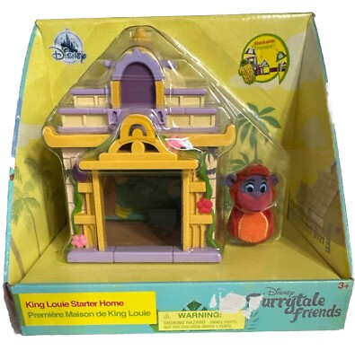 Disney The Jungle Book Furrytale Friends King Louie Starter Home Playset New