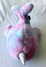 FAO Schwarz - Glow Brights Narwhal Plush, Lights  Sounds, Multicolor