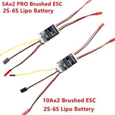 Hot 5Ax2 PRO 10Ax2 Dual Way Bidirectional Brushed for Rc Model Motor Spare Parts