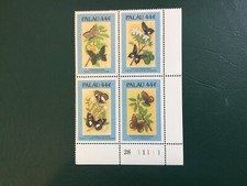 ICOLLECTZONE US Palau 121b-e  Plate Block VF  NH butterflies (A900-611)