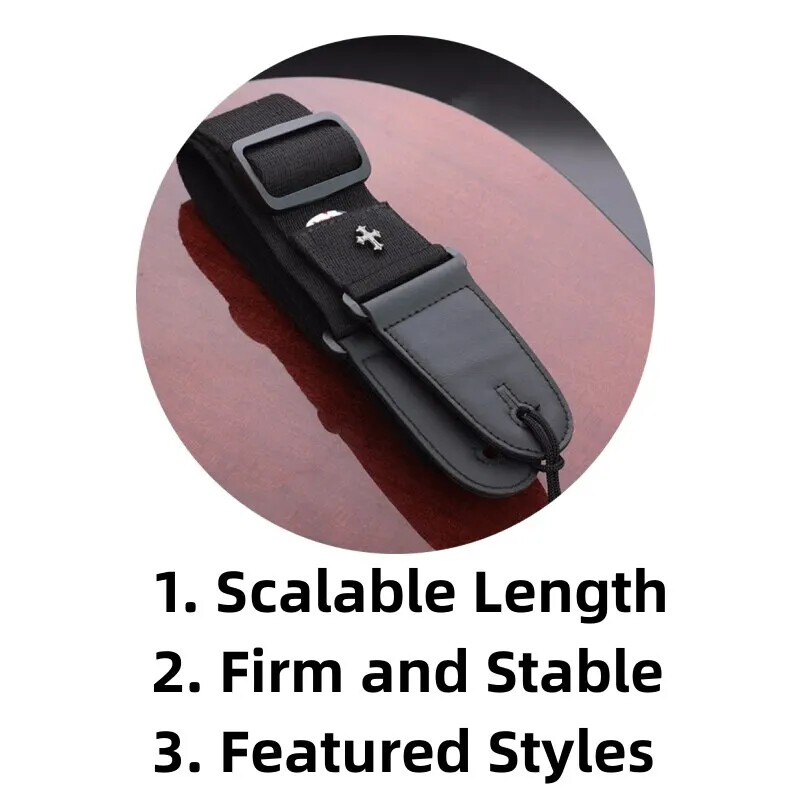Electric Guitar Strap Acoustic Folk Guitarra Belt Straps Vintage Guitar