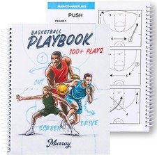 Murray Sporting Goods Basketball Playbook - Full Color with Over 100 Plays New