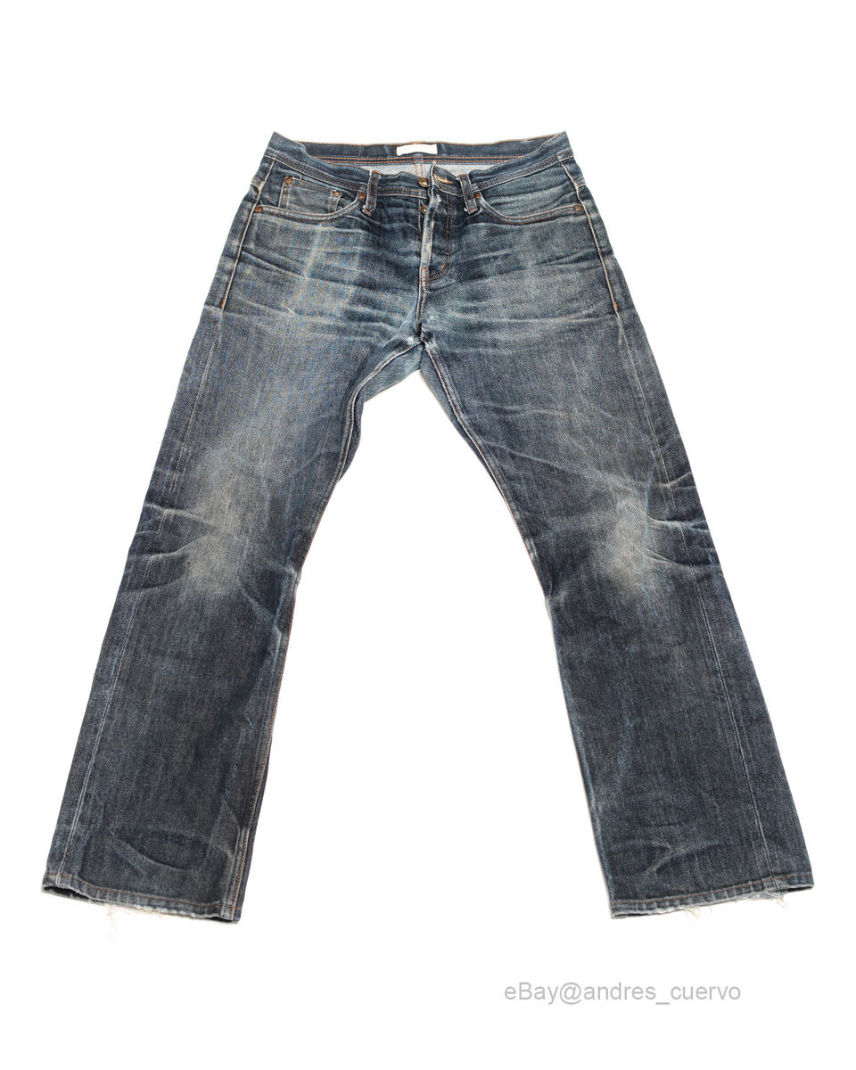 Butler Unbranded Brand UB301 Grail Jeans Fade Distressed Butler Unbranded Brand UB301 Grail Jeans Fade Distressed
