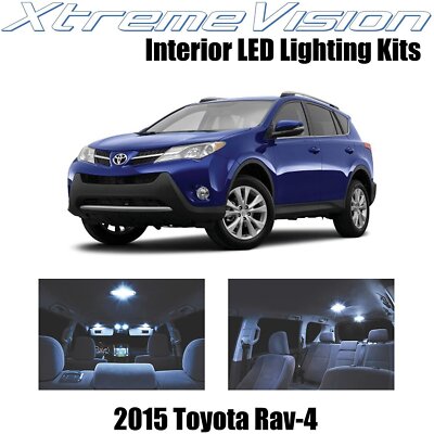 XtremeVision Interior LED for Toyota Rav4 2015+ (8 pcs)
