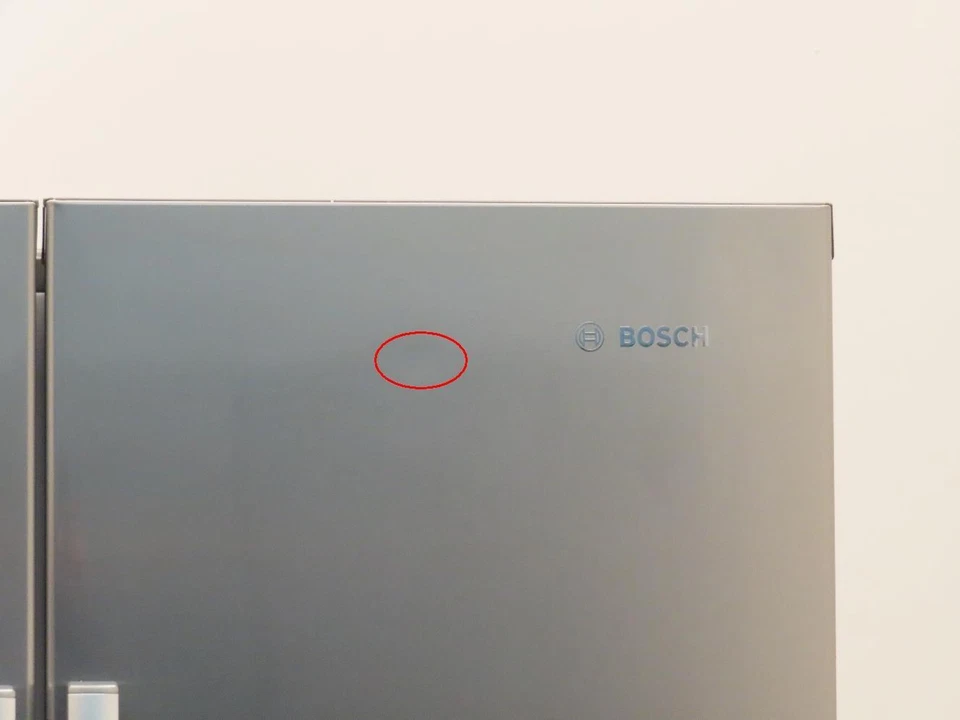 Bosch 300 Series B20CS30SNS 36" Side by Side Dispensador de Agua Refrigerador Fotos Foto 3 de 4
